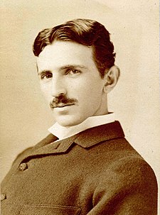 This photo is Nikola Tesla.