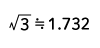 Crest factor of Triangle wave is 1.732