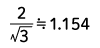 Form factor of Sawtooth wave is 1.154