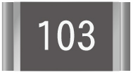 Chip resistor 103