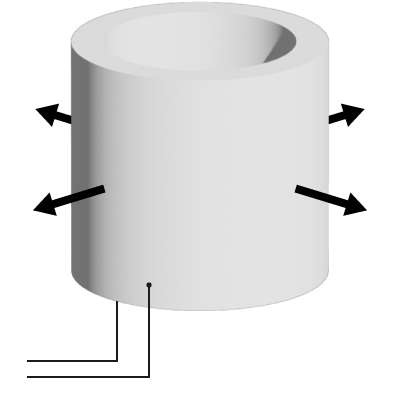 Tubular piezoelectric Actuators (Radial Displacement) | Matsusada Precision