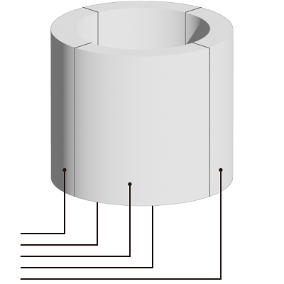 Tubular piezoelectric Actuators (XY and Axial Displacement) | Matsusada Precision