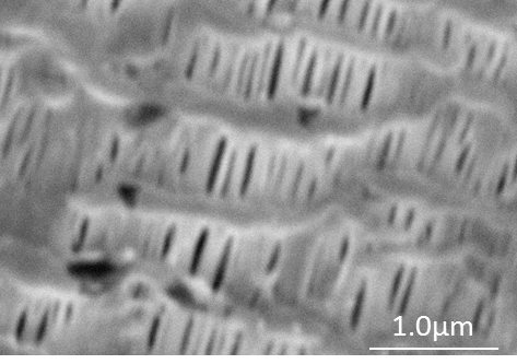 The sample is not clearly as visible as the semi-in-lens.