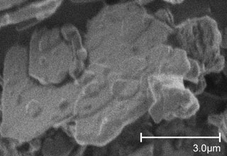 Image without retarding method (deceleration method) - Basic knowledge of scanning electron microscopy (SEM)