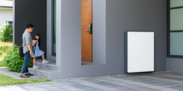 Installation example of a home energy storage system