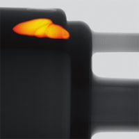 Void in a resin molded product